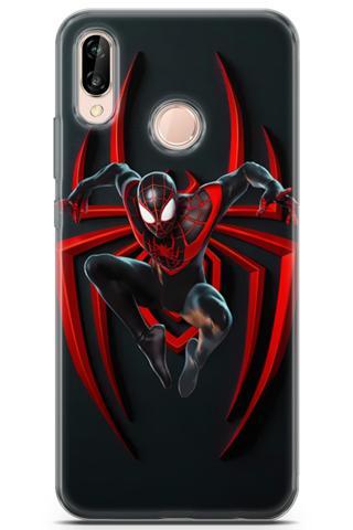 Miraksesuar Huawei P20 Lite Uyumlu Kılıf Yapayzeka 1 Örümcek Adam Anime Telefon Kılıfı