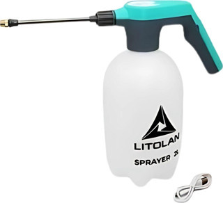 Zirai İlaçlama Pompası Şarjlı 2Lt (Turkuaz)