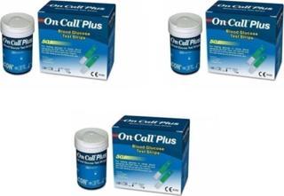 On Call On-Call Plus Kan Ölçüm Test Strip 50'Li 3 Kutu