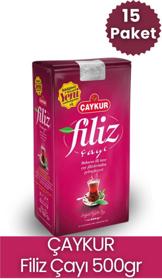 Çaykur Filiz Çayı 500 Gr -15 Adet