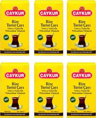Çaykur Rize Turist Edt Çayı 1000 Gr - 6 Adet