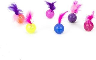 Tüylü Kedi Oyuncak Topu 2'li