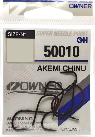 Owner 50010 Siyah Tırnaklı Yem Olta İğnesi SİYAH-NO:1
