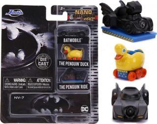 Jada Toys Dc Batman Die-Cast Batmobile 3'Lü Paket