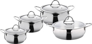 Emsan 8 Parça Çelik Tencere Seti