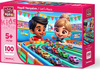 Art Puzzle 100 Parça Puzzle Haydi Yarışalım 35418