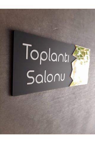 Yönline Klasik Seri (Toplantı Odası) Ofis Kapı Isimliği Yönlendirme Tabelası