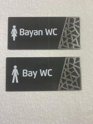 Dekokonsept Antrasit Silver Pattern Seri Wc Yönlendirme Seti