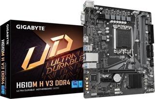 Gıgabyte H610m-h-v3 Ddr4 3200mhz 1xvga 1xhdmı 1xm.2 Usb 3.2 Matx 1700p (12. / 13. Ve 14. Ne