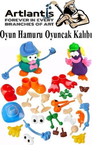 Oyun Hamuru Oyuncak Kalıbı 1 Paket Oyun Hamuru Aksesuarları Seti