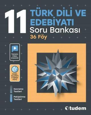 11. Sınıf Türk Dili Ve Edebiyatı Soru Bankası - Kolektif  - Tudem Yayınları - Ders Kitapları