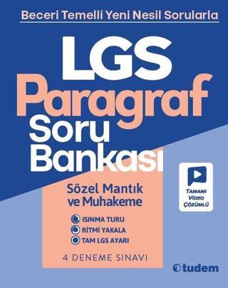 LGS Paragraf Soru Bankası - Kolektif  - Tudem Yayınları - Ders Kitapları