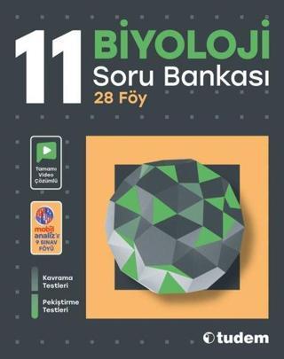 11. Sınıf Biyoloji Soru Bankası - Kolektif  - Tudem Yayınları - Ders Kitapları