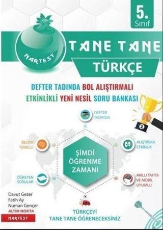 5. Sınıf Yeşil Tane Tane Türkçe Soru Bankası - Kolektif  - Nartest