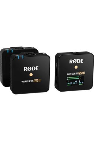 Rode Wireless Go Iı 2 Kişilik Kablosuz Mikrofon Sistemi / Kayıt Cihazı