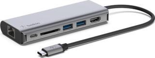 Belkin USB-C 6'lı Hub  AVC008BTSGY