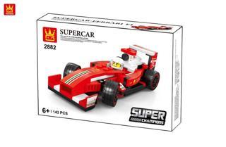 Wange Lego Super Car f1 143 parça 2882