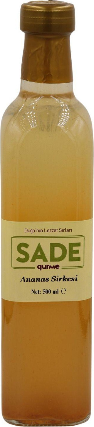 Sade Gurme Ananas Sirkesi 500 Ml