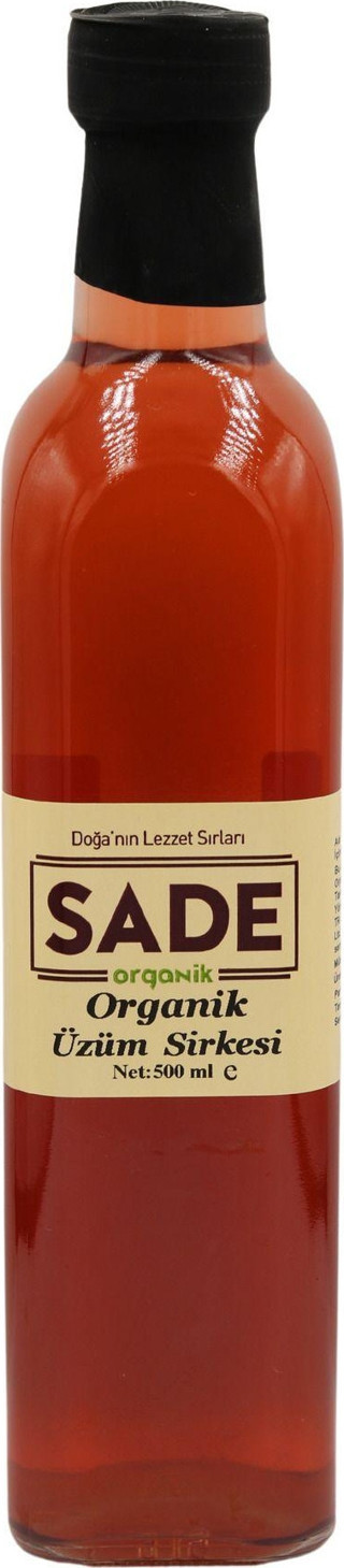 Sade Organik Sade Organik Üzüm Sirkesi 500 Ml