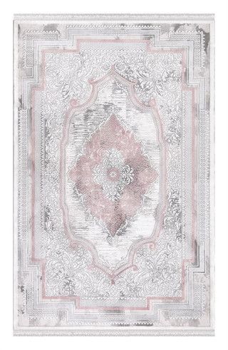İpek Halı Blossom Koleksiyonu 13508 Pembe Açık
