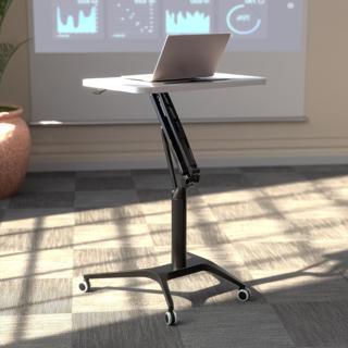 Karr Office D-Flex Mobil Yükseklik Ayarlı Masa - Siyah Ayak