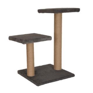 Reyo Pet Çift Stepli Kedi Tırmalama Antrasit