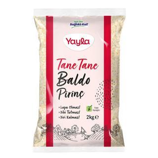 Yayla Tane Tane Baldo Pirinç 2 kg
