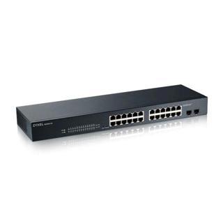 ZYXEL 24 Bağlantı Noktalı Gigabit Ethernet Akıllı Switch GS1900-24 24 Ports + 2 SFP