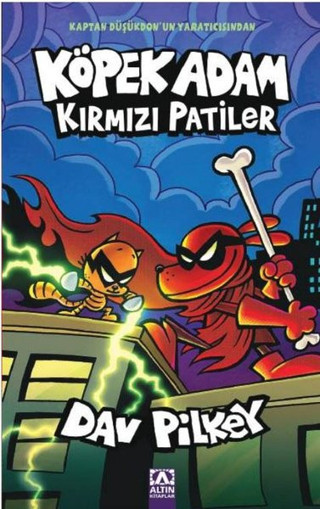 Köpek Adam 12 - Kırmızı Patiler - Altın Kitaplar