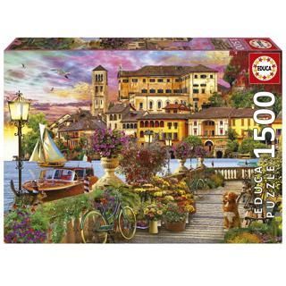 1500 Parça İtalya'da Gezinti Yolu Puzzle - 19562 - Italian Promenade
