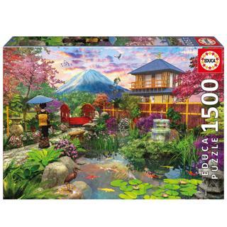 1500 Parçalı Puzzle Japon Bahçesi - 19937 - Japanese Garden
