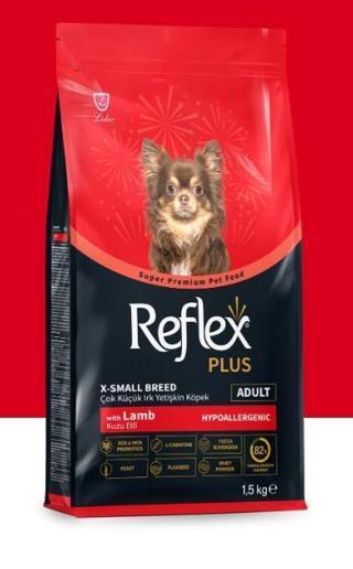Reflex Plus Kuzu Etli Çok Küçük Irk Yetişkin Köpek Maması 1,5 Kg