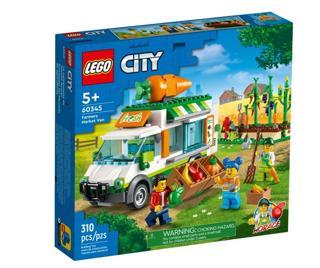 LEGO City Çiftçi Pazarı Minibüsü 60345 +2 Yaş (310 Parça)