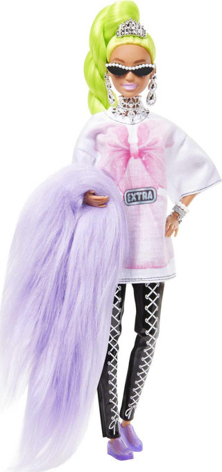 Barbie Extra Neon Saçlı Bebek HDJ44 