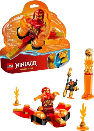 LEGO Ninjago Kai’nin Ejderha Gücü Spinjitzu Saltosu 71777 +6 Yaş (72 Parça)