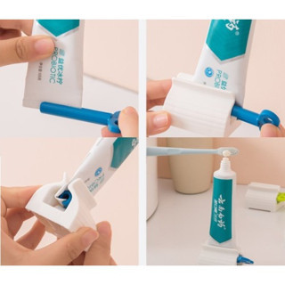 Büro Ev Ofis Personel Diş Bakımı için Çevirmeli Kolay Diş Macun Sıkacağı