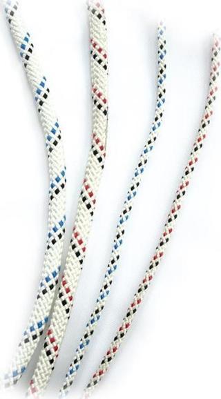 Lalizas CABO SEYİR HALATLARI, "Halyard", Diam. 10mm, beyaz üzerine mavi örgü