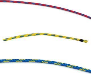 Lalizas CABO SUPERLINE ÖRGÜLÜ HALAT, DYNEEMA 100%, 1mm, kırm/siyah-beyaz