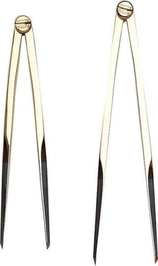 Lalizas Düz Pirinç Pergeller - 17,8Cm (7")