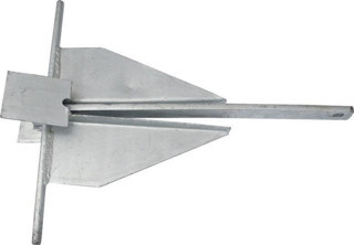 Lalizas GALVANİZLİ ÇAPA - DANFORT TİP,12kg