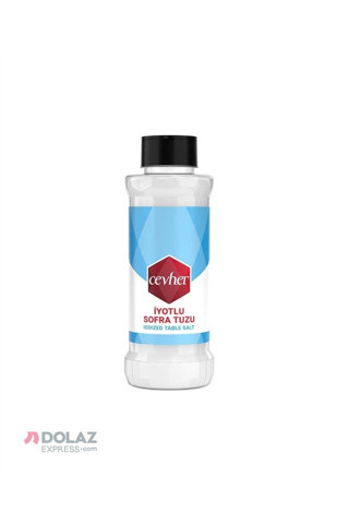 Cevher Tuzluk Iyotlu Sofra Tuzu 500 G