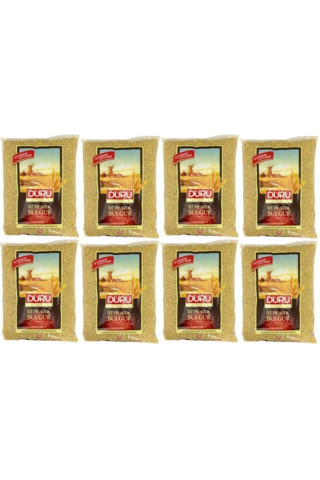 Duru Iri Pilavlık Bulgur 1 Kg X 8 Adet