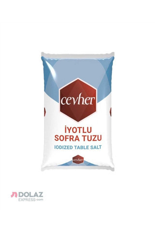 Cevher Iyotlu Sofra Tuzu 750 G