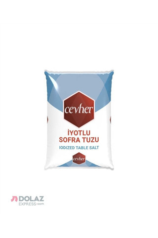 Cevher Iyotlu Sofra Tuzu 1500 Gr