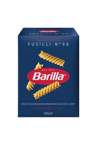 Barilla Fusilli (Burgu) Makarna 500 G