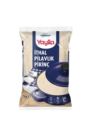 Yayla İthal Pilavlık Pirinç 2 Kg
