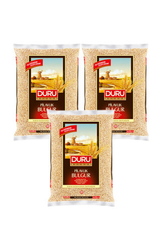 Duru Pilavlık Bulgur, 3X1000 Gr