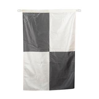 Ocean Marine Cankurtaran Bayrağı (Siyah&Beyaz Büyük Damalı75x100)