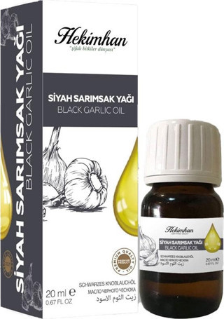 Hekimhan Siyah Sarımsak Yağı 20 Ml