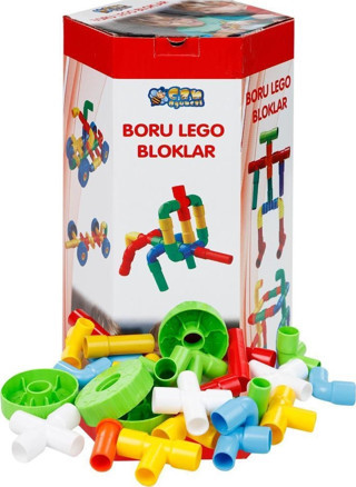 Can Oyuncak 72 Parça Boru LEGO HC1018